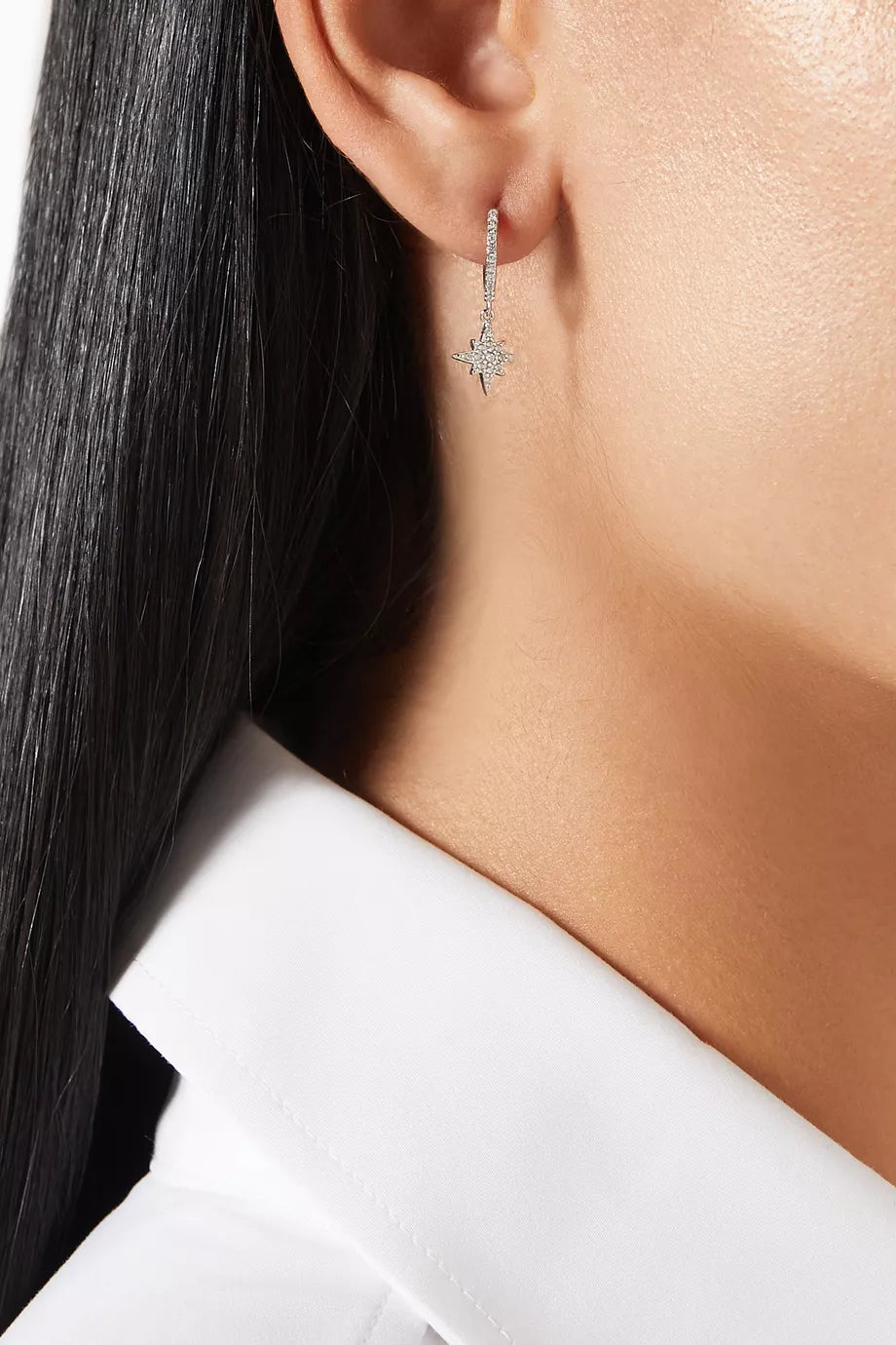 Stella Crescent & Star Earrings