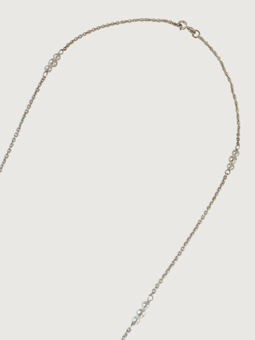 selina pearl tassel necklace