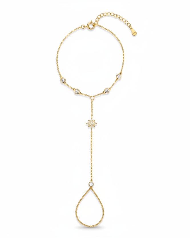 Nira Hand Chain Bracelet