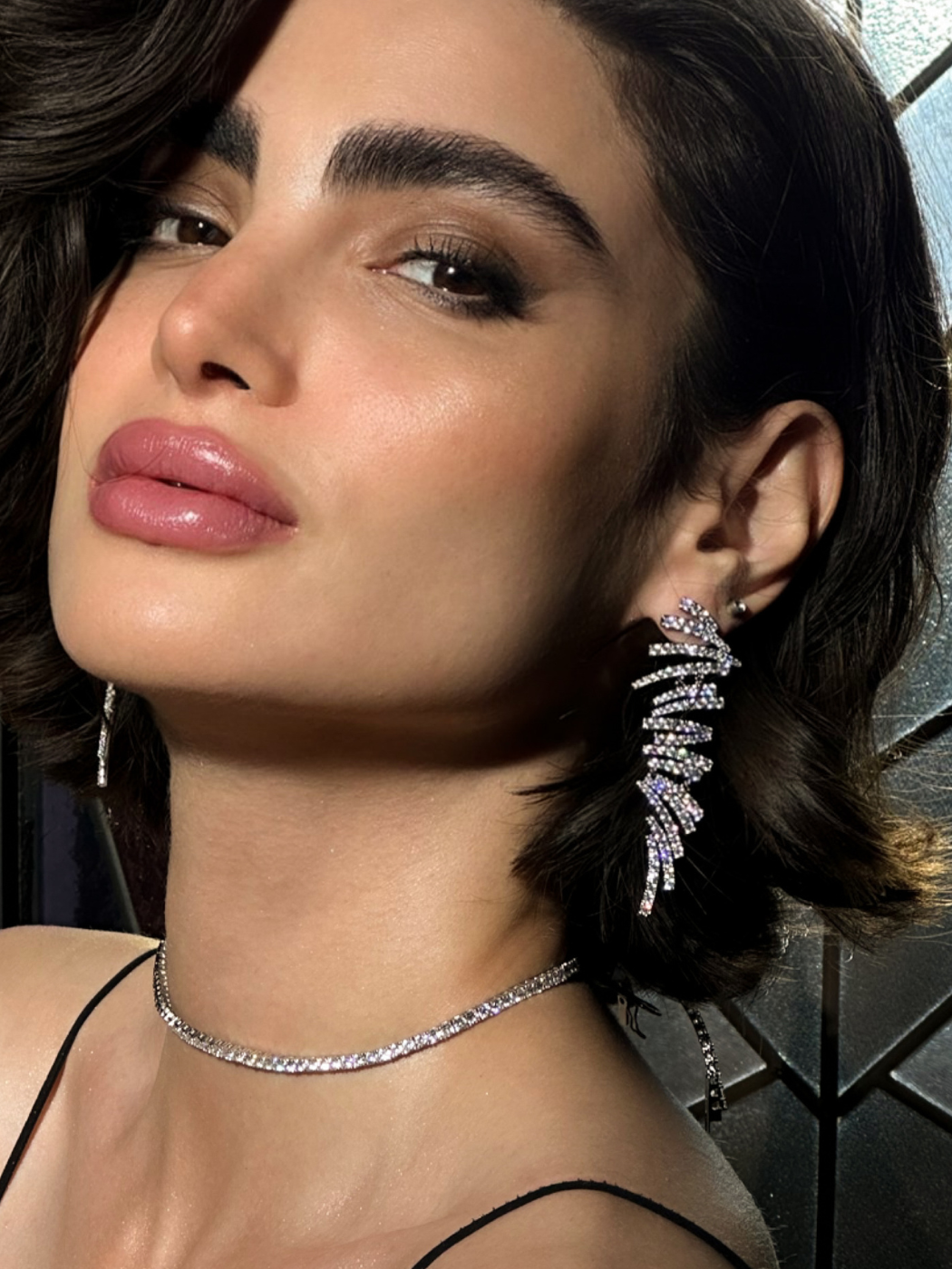 ayla chandelier earrings