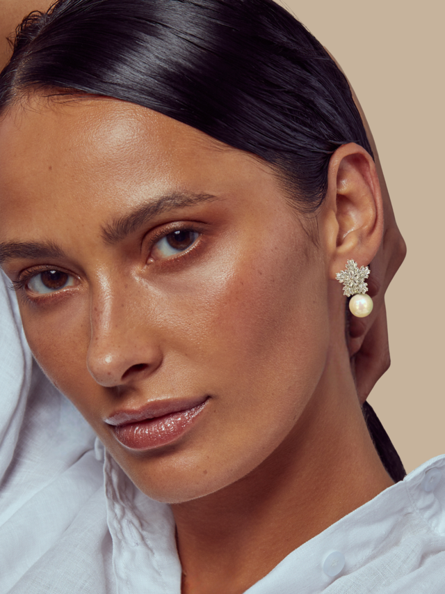 blanca pearl earrings