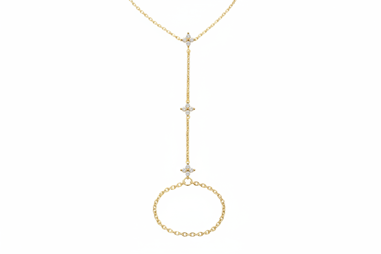 Irene Star Hand Chain Bracelet