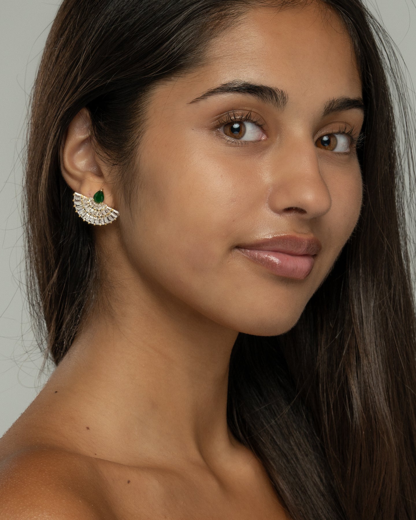Freya Fan Earrings