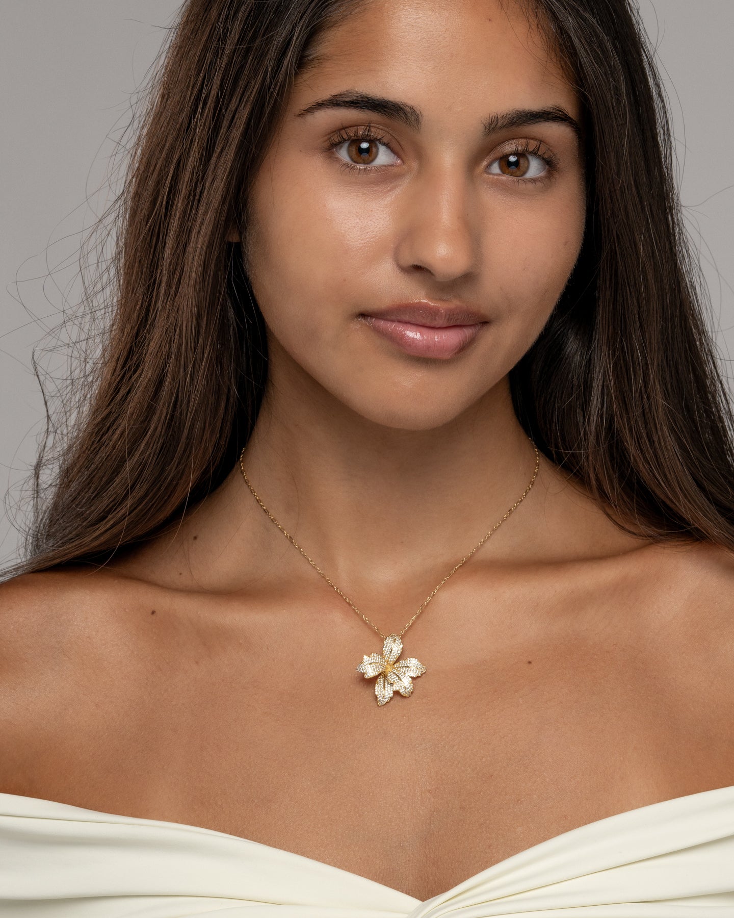 Orchid Bloom Necklace