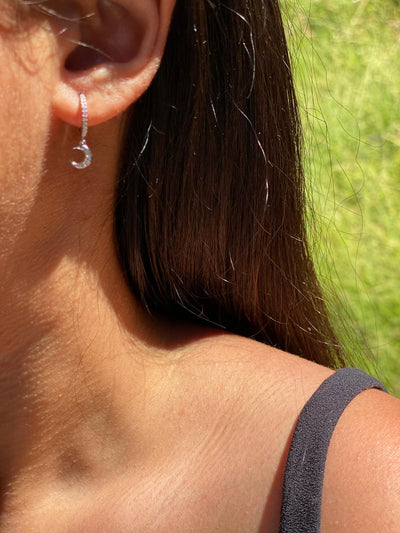 Stella Crescent & Star Earrings 2