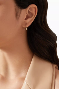 Stella Crescent & Star Earrings