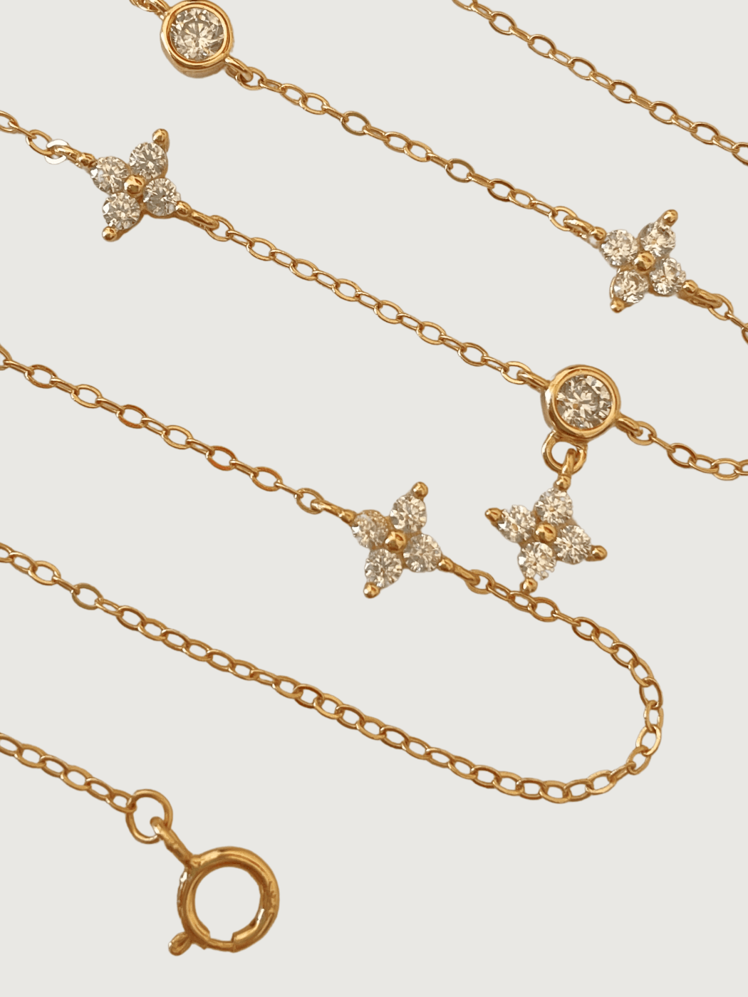 irene star charm necklace