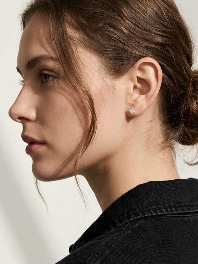 irene star stud earrings