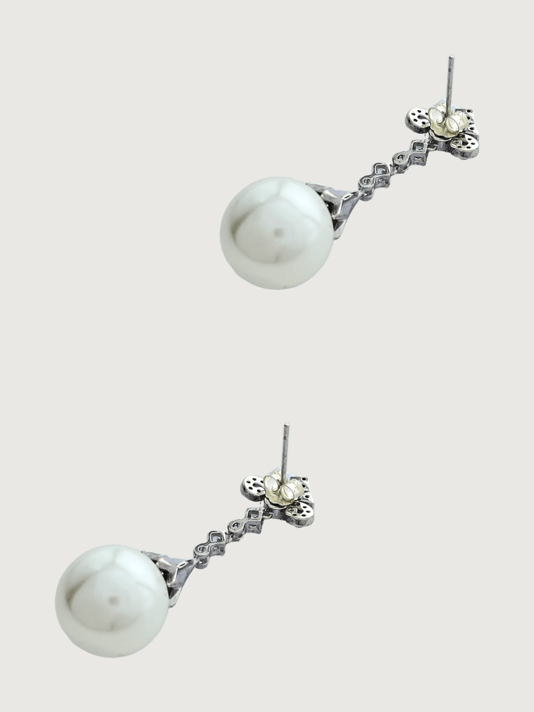 perlina pearl dangle earrings