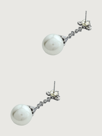 perlina pearl dangle earrings