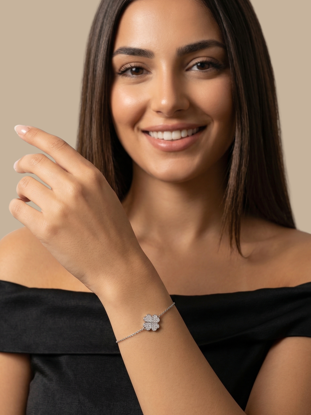 cara clover bracelet