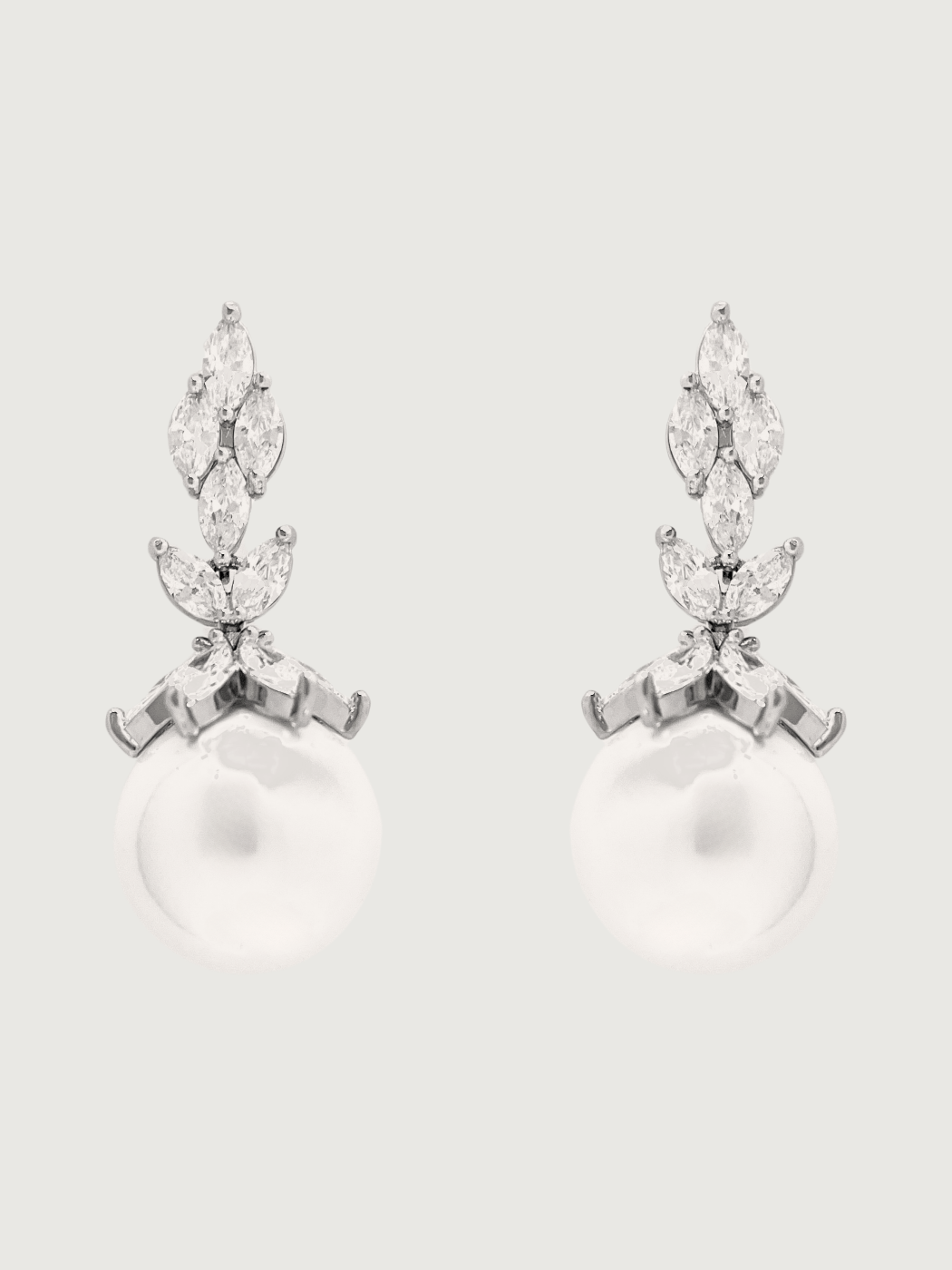 rania pearl dangle earrings