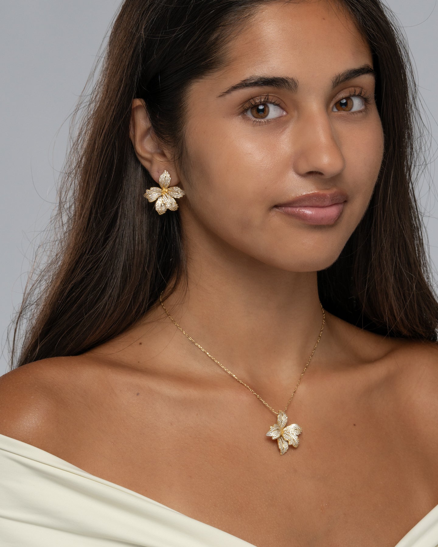 Orchid Bloom Necklace