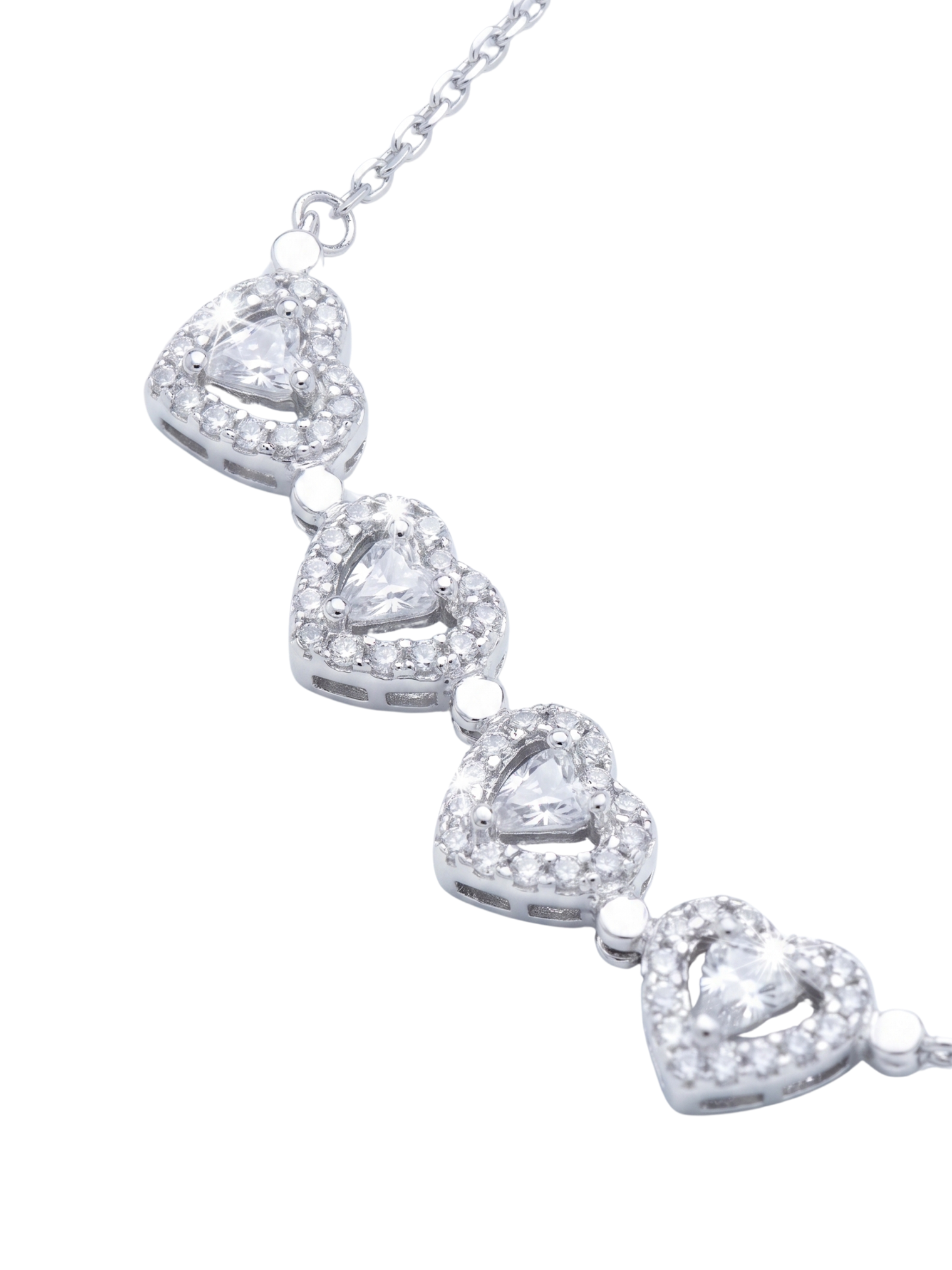 Cara Heart Clover Necklace