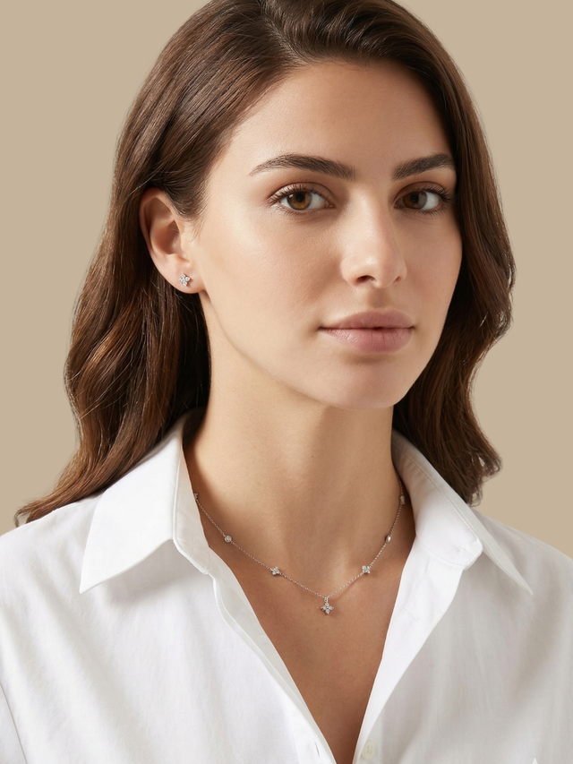 irene star stud earrings