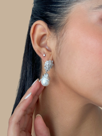 ellara pearl dangle earrings