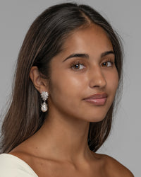 Ellara Pearl Dangle Earrings