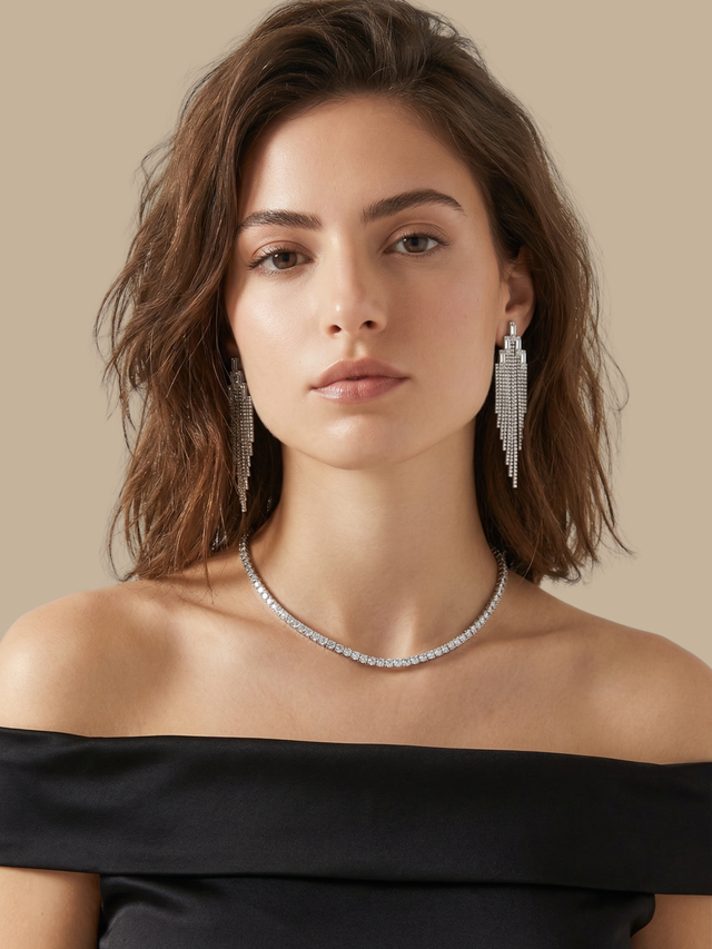 Elise Waterfall Earrings