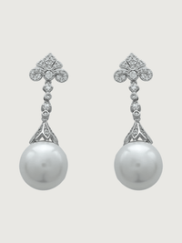 perlina pearl dangle earrings