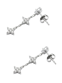 Irene Star Charm Dangle Earrings