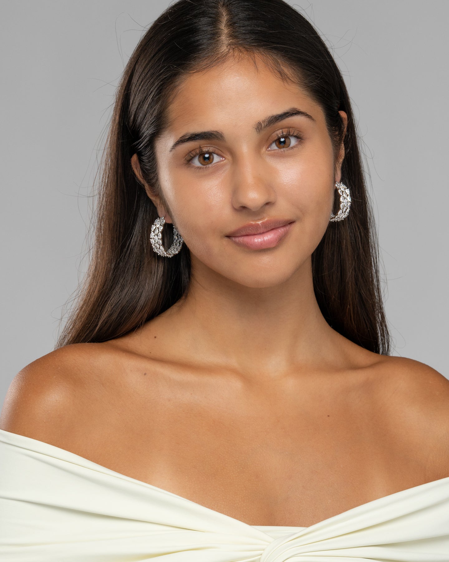 Lustra Hoop Earrings
