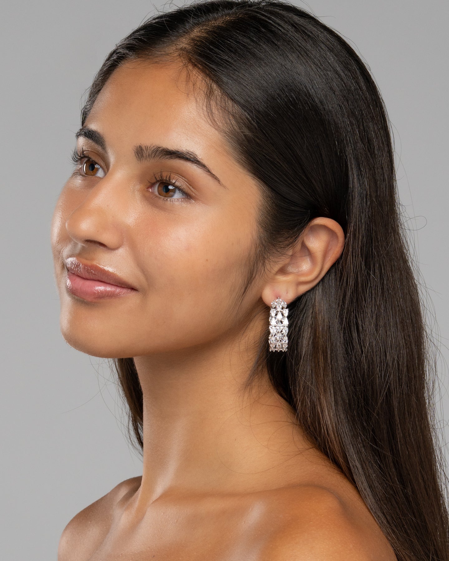 Lustra Hoop Earrings