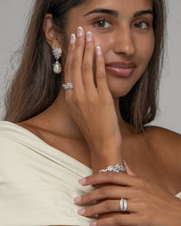 Ellara Pearl Dangle Earrings