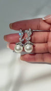 Rania Pearl Dangle Earrings