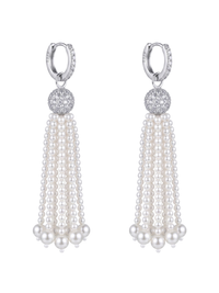Selina Pearl Tassel Earrings
