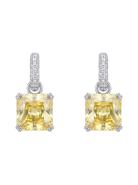 Valery Drop Huggie Hoop Earrings