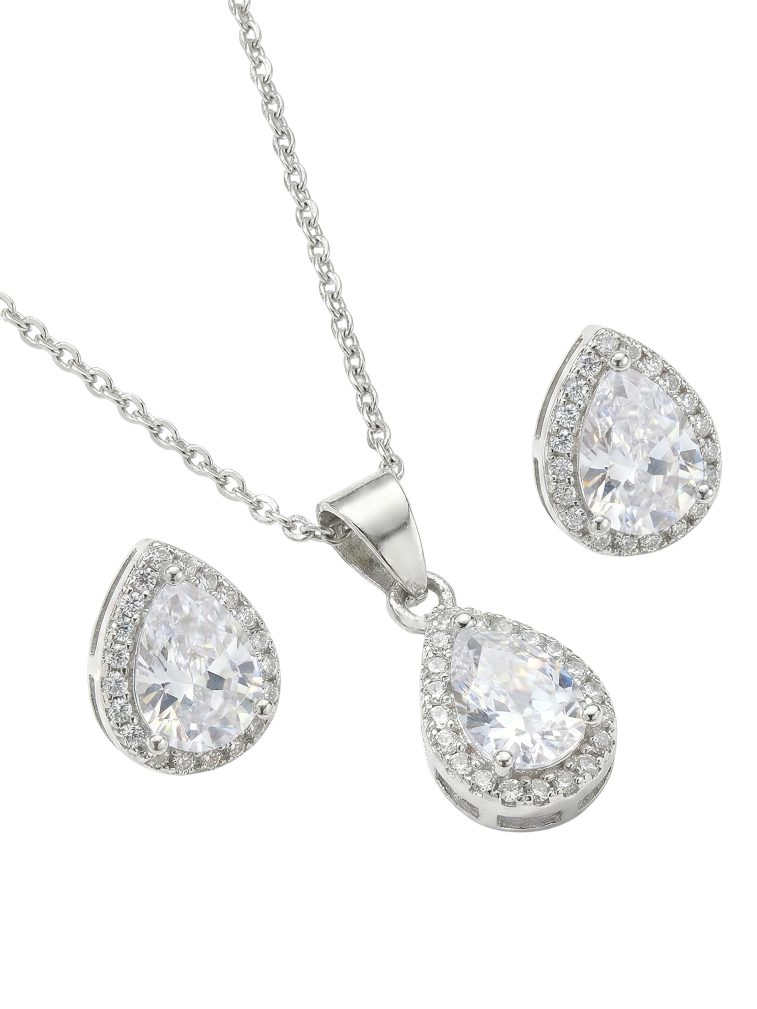 Zia Drop Pendant Necklace Set